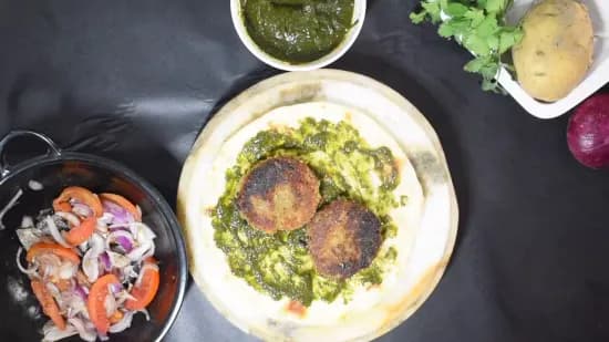 Aloo (Potato) Tikki Roll | How to make Potato Rolls 