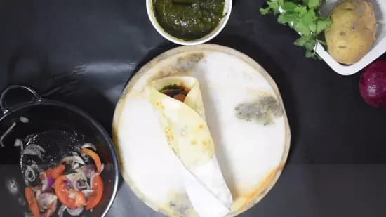 Aloo (Potato) Tikki Roll | How to make Potato Rolls 