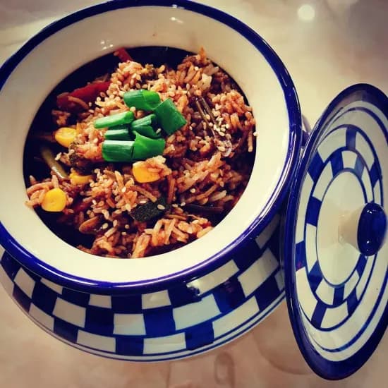 Black bean sauce rice