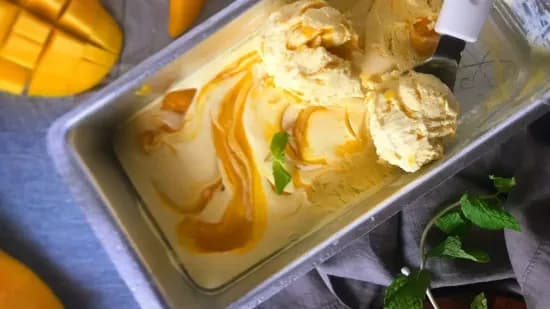 Eggless Mango Icecream | Mango Icecream with 3 ingredients