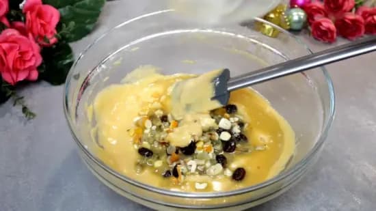 एगलेस प्लम केक | Eggless Plum Cake | No Oven Plum Cake