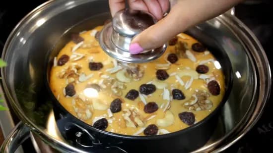 एगलेस प्लम केक | Eggless Plum Cake | No Oven Plum Cake