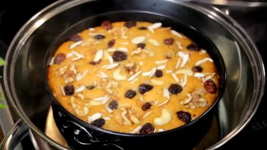 एगलेस प्लम केक | Eggless Plum Cake | No Oven Plum Cake