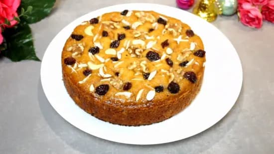 एगलेस प्लम केक | Eggless Plum Cake | No Oven Plum Cake