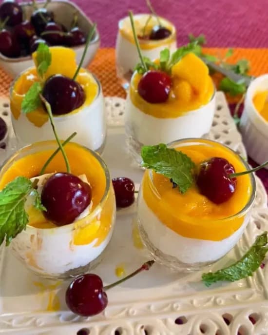 No Bake Mango Cheesecake | How to make Mango Cheesecake