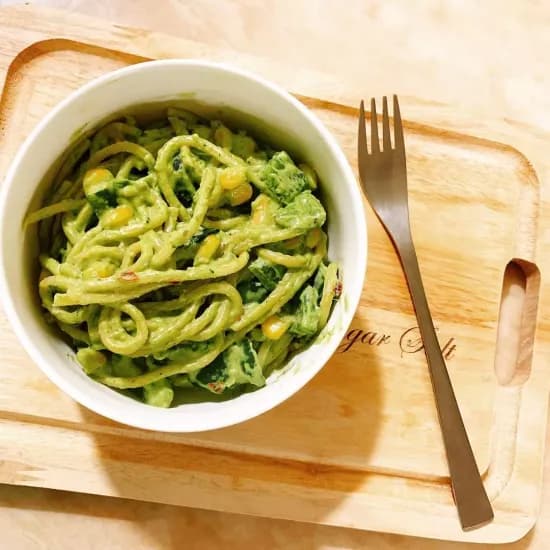 पेस्तो स्पगेटी | Pesto Spaghetti