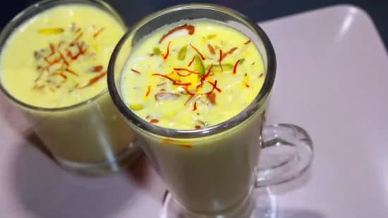 Saffron Almond Milk | Kesar Badam Milk