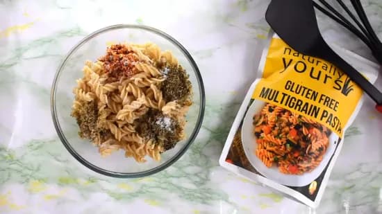 Tofu Pizza Pasta Casserole | Pizza Pasta Bake