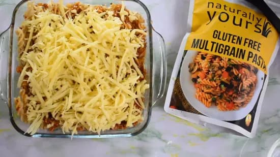 Tofu Pizza Pasta Casserole | Pizza Pasta Bake