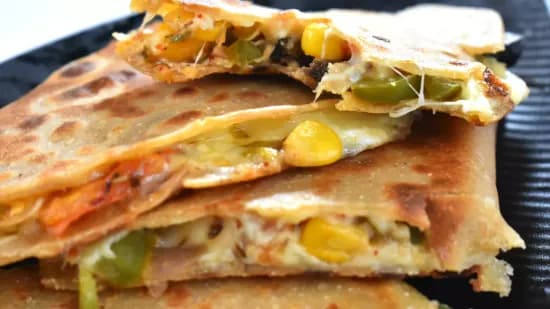 Veg Quesadilla | How to make Veg Quesadilla