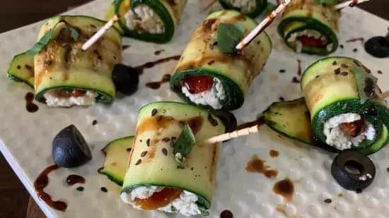 ज़ूकीनी रिकोट्टा रोल्ज़ | Zucchini Ricotta Rolls Recipe