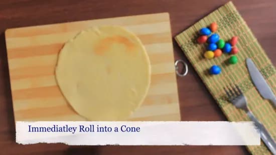 Eggless Ice-Cream Cones Waffle Sticks & Waffle Bowls