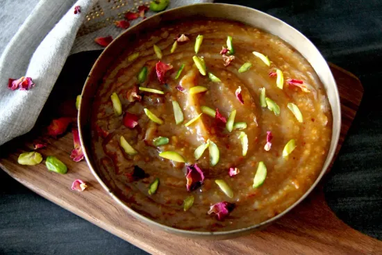 बेसन मावा हलवा | Besan mawa halwa