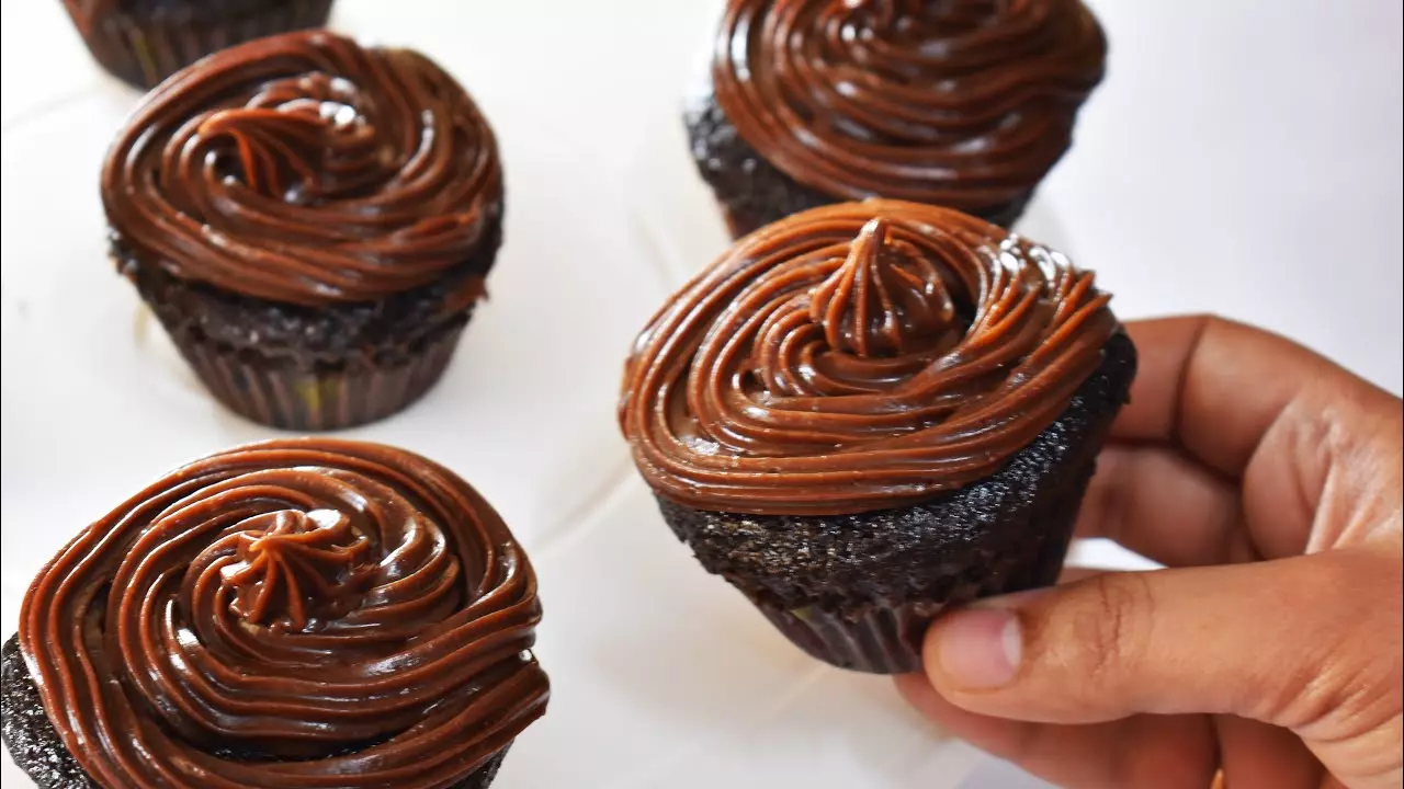 Chocolate Cup Cake How to make chocolate cup cake Recipe Funnel
