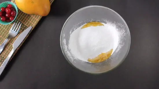 Eggless Mango Cake | No Oven Mango Cake