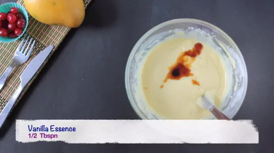 Eggless Mango Cake | No Oven Mango Cake