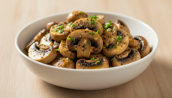 लहसुन मक्खन मशरूम | Garlic Butter Mushrooms