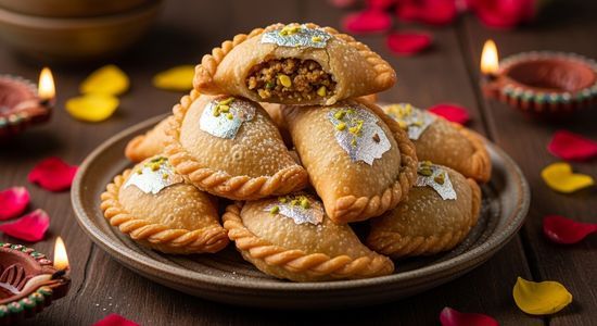 Gujiya | Indian Dessert
