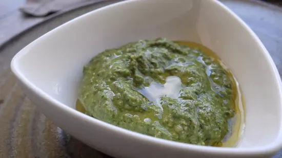 इटालीयन पेस्तो सॉस | Italian Pesto Sauce