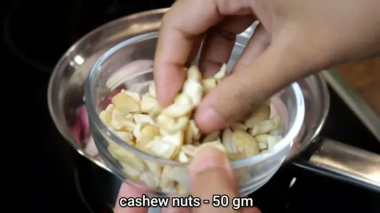 Makhana Kaju Curry Recipe