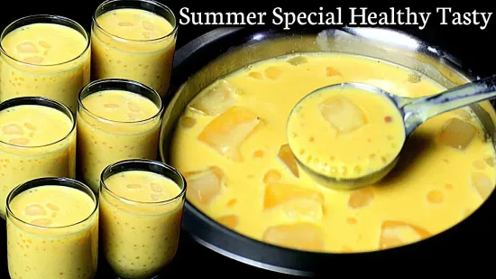 Mango Sabudna Sharbat