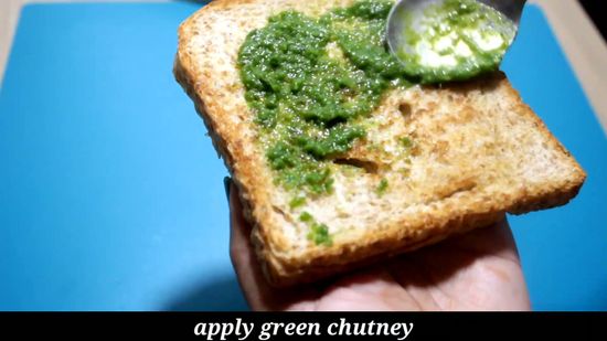 Masala Aloo Cheese Sandwich