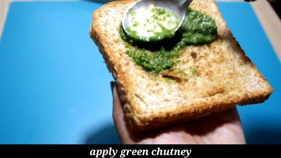 Masala Aloo Cheese Sandwich