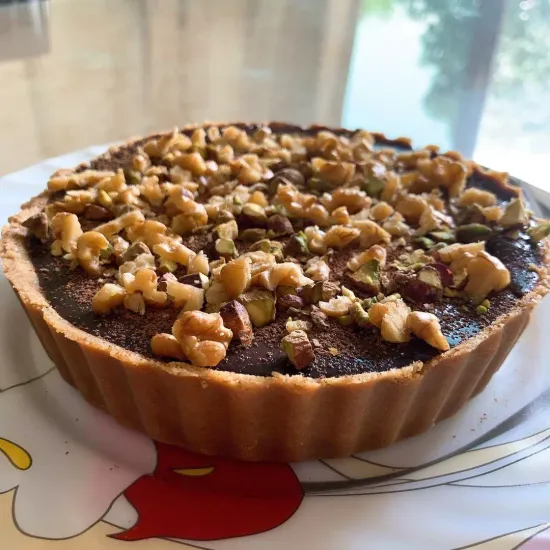 No bake chocolate tart | Chocolate Tart Recipe