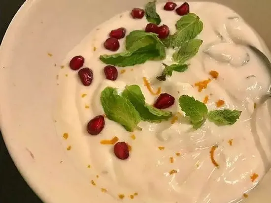 Orange Tahini Yoghurt with Mint and Pomegranate | Tahini Dip | How to make Tahini Dip