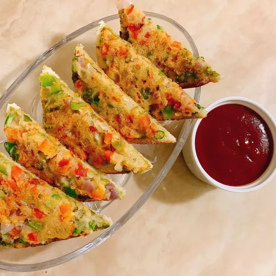 Rava(Sooji) Toast Semolina Toast How to make rava toast Recipe Funnel