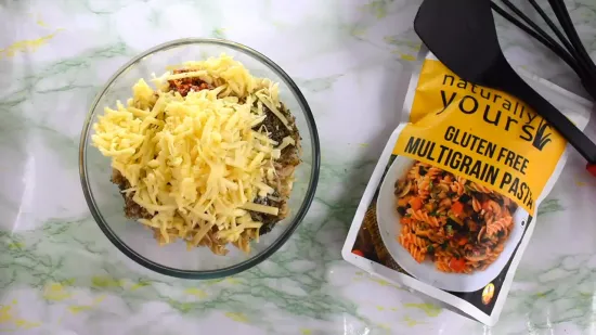 Tofu Pizza Pasta Casserole | Pizza Pasta Bake