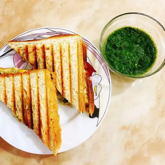 Veg mayo grilled sandwich | How to make grilled sandwich