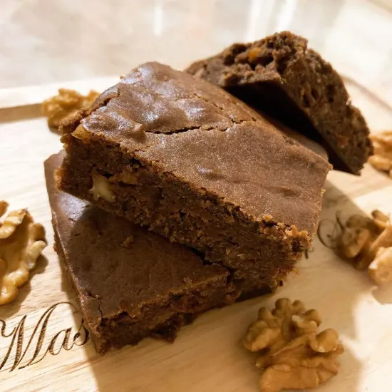 Walnut brownies | How to make Walnut Brownies