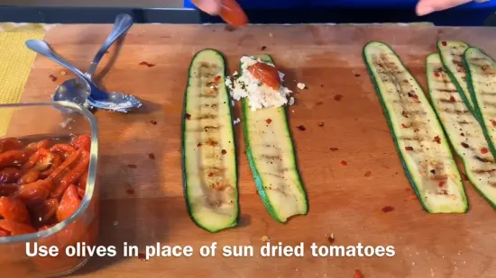 Zucchini Ricotta Rolls Recipe | How to make Stuffed Ricotta Rolls