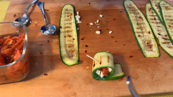 Zucchini Ricotta Rolls Recipe | How to make Stuffed Ricotta Rolls